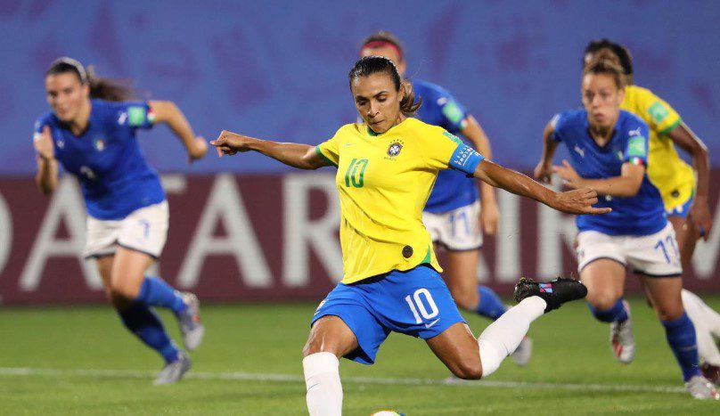 Marta's World Cup Goal Record