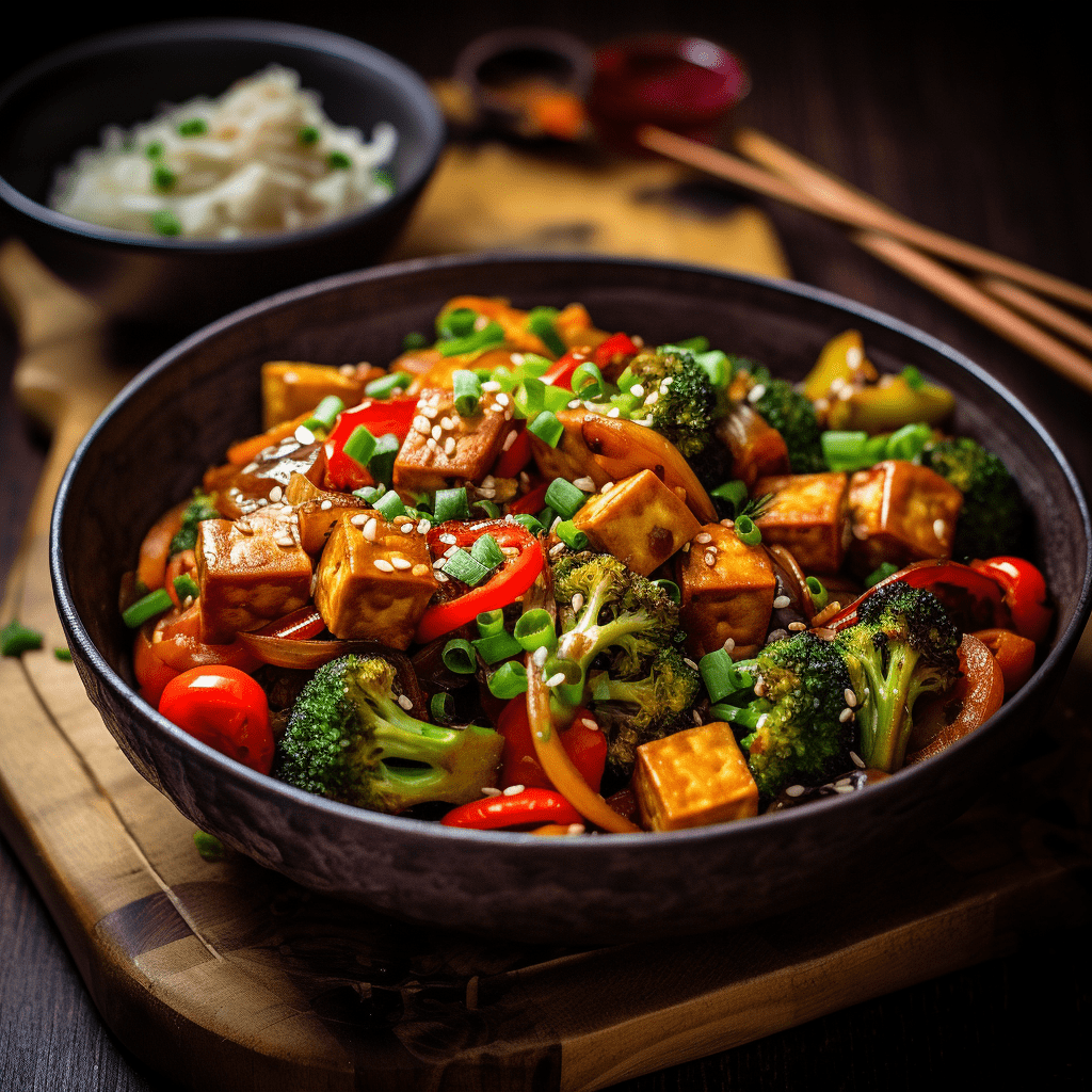 Vegetable Stir Fry with Tofu