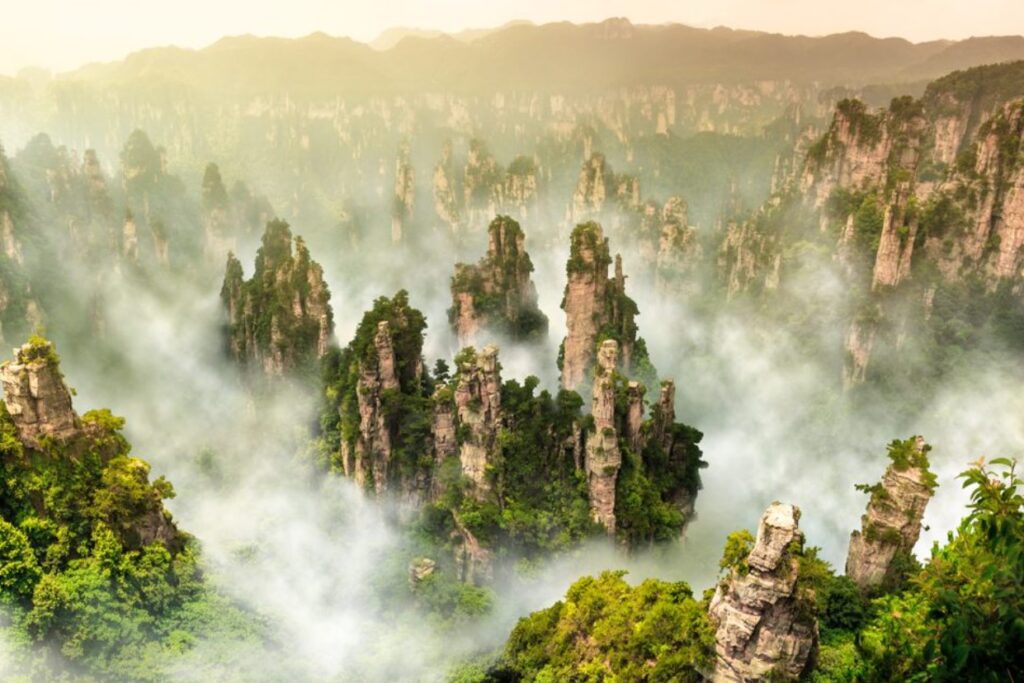 zhangjiajie national forest park