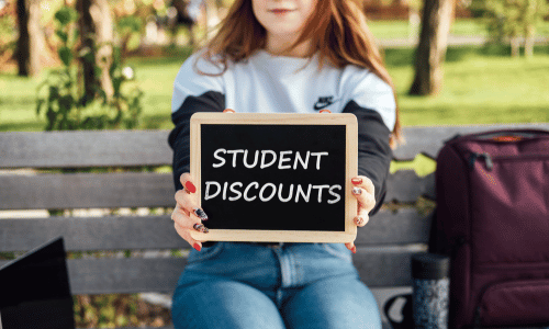 Take Advantage of Student Discounts