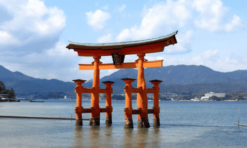 The Island Shrine of Itsukushima