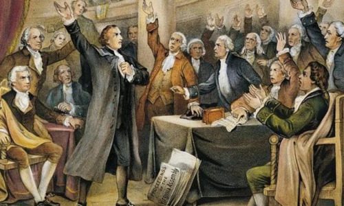 "Give Me Liberty or Give Me Death!" by Patrick Henry (1775)